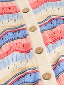 Isabella Wavy Cardigan - Multicolour