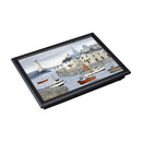 Coastal Lighthouse Laptray with Black Edge