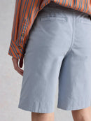 Heidi Chino Shorts - Light Blue