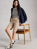 Heidi Chino Shorts - Light Natural