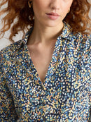 Annie Jersey Shirt - Blue Print