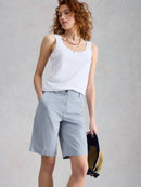 Heidi Chino Shorts - Light Blue