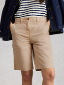 Heidi Chino Shorts - Light Natural