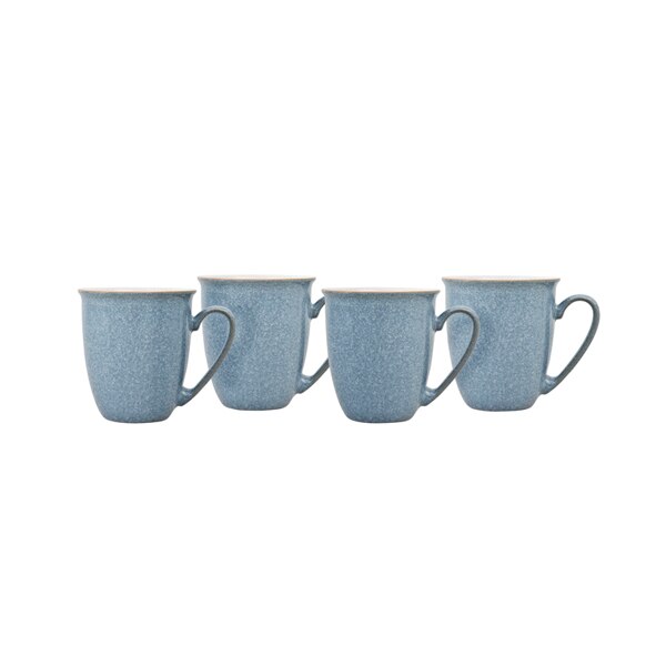 Elements Blue Set of 4 Coffee Beakers