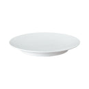 Carve White Medium Plate