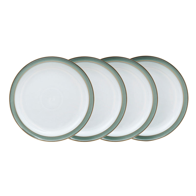 Regency Green 4 Piece Medium Plate Set