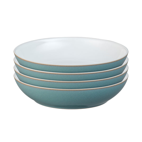 Azure 4 Piece Pasta Bowl Set