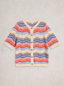 Isabella Wavy Cardigan - Multicolour