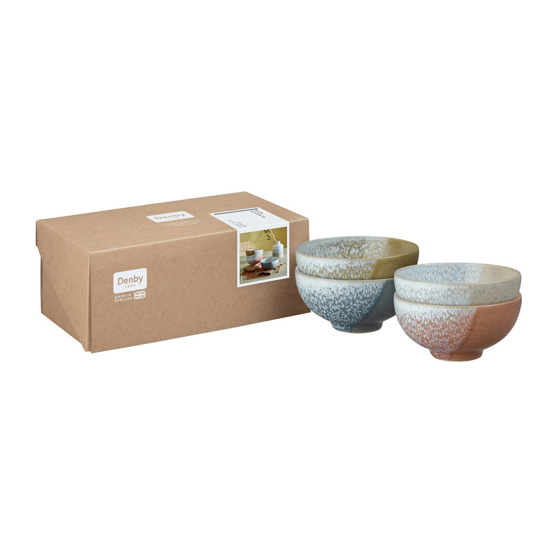 Kiln Accents Set of 4 Rice Bowls