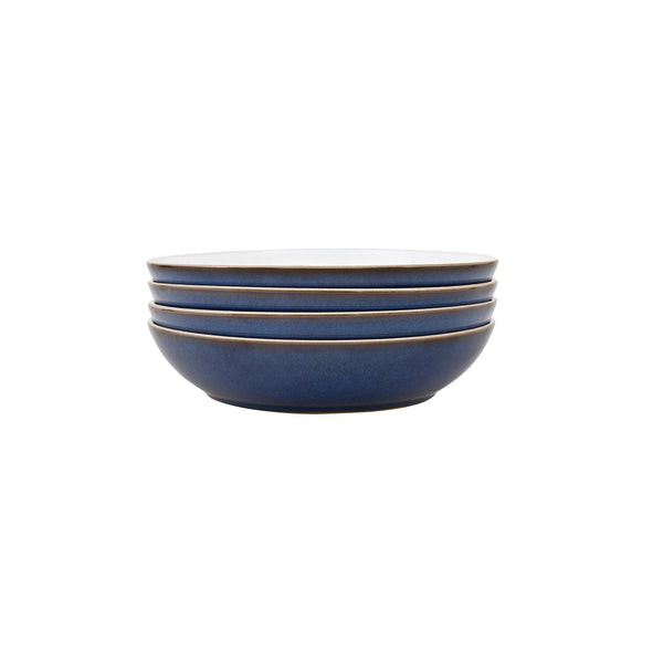 Imperial Blue 4 Piece Pasta Bowl Set