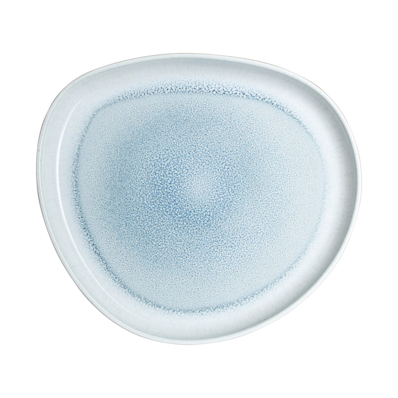 Kiln Blue Large Organic Platter