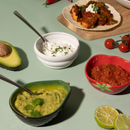 World Foods Set Of 3 Fajita Dip Bowls
