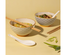 World Foods Set Of 2 Rice & Soup Bowl Set