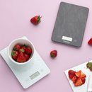 Elements White Quartz Effect Digital Scales