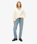 Essential Half Zip Sweatshirt - Off White