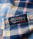 Lumberjack Check Flannel Shirt - Classic Blue Check