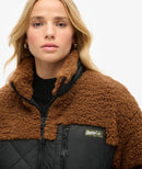 Workwear Fleece Hybrid Jacket - Bison Brown
