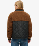 Workwear Fleece Hybrid Jacket - Bison Brown