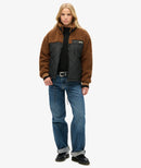 Workwear Fleece Hybrid Jacket - Bison Brown