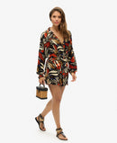 Vintage Beach Playsuit - I See You Print