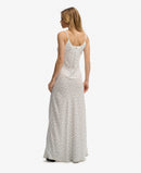 Printed Cami Maxi Dress - Off White Ditsy Floral