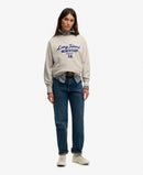 Beach Club Loose Sweatshirt - Oat Marl