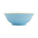 Blue Mosaic Stoneware Ramen Bowl - 21cm