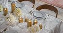 LED Pillar Candle 10cm - Gold