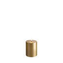 LED Pillar Candle 10cm - Gold