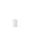 LED Pillar Candle 10cm - Nordic White
