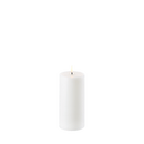 LED Pillar Candle 15cm - Nordic White