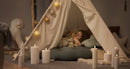 LED Pillar Candle 15cm - Ivory