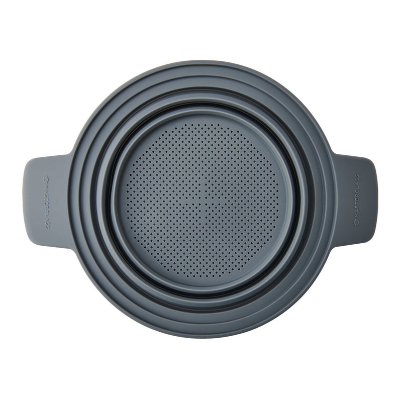 Silicone Steam Strainer Colander With Handles