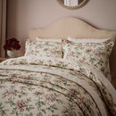 Peony Blossom Duvet Cover Set - Blush & Jade
