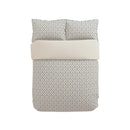 Ribbon Lattice Duvet Cover Set - Teal