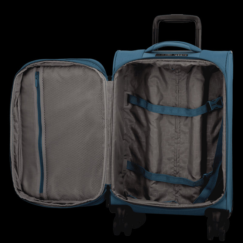 Monthelys 55cm Expanding Spinner Case - Blue