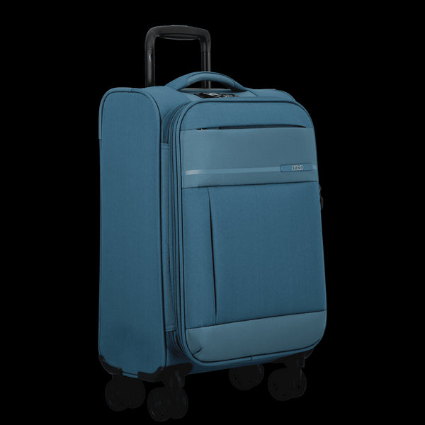 Monthelys 55cm Expanding Spinner Case - Blue