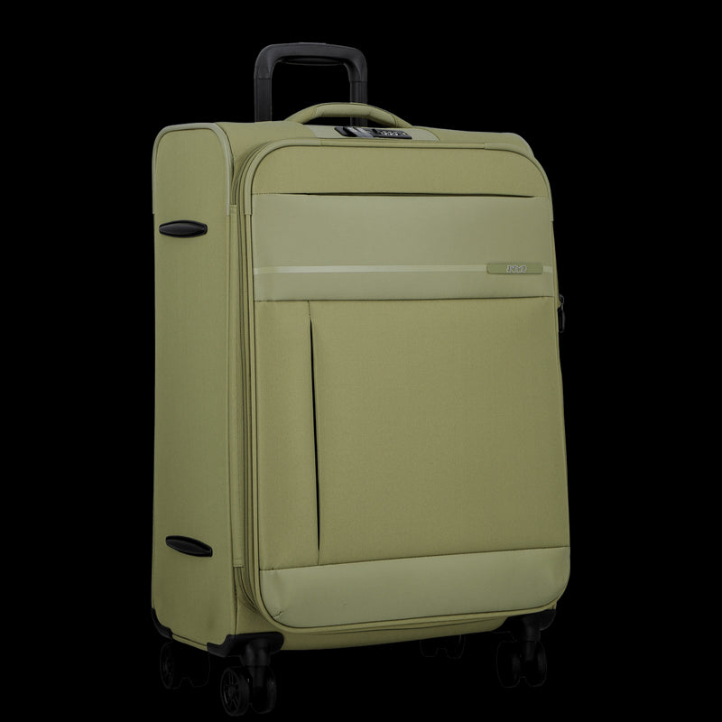 Monthelys 67cm Expanding Spinner Case - Green