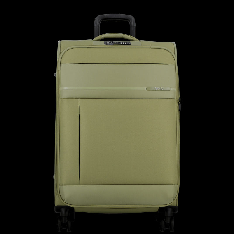 Monthelys 78cm Expanding Spinner Case - Green