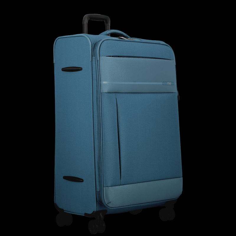 Monthelys 78cm Expanding Spinner Case - Blue