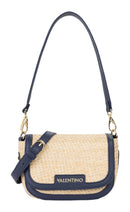 Demetra Shoulder Bag - Natural & Blue