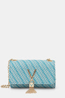Divina Summer Flap Bag - Turquoise