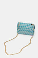 Divina Summer Flap Bag - Turquoise