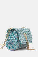 Divina Summer Flap Bag - Turquoise