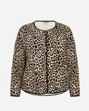 Vendela 1 Leopard Print Jacket - Sand Combi