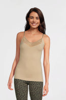 My Basic Microfibre 3 Pack Singlet - Powder