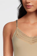 My Basic Microfibre 3 Pack Singlet - Powder