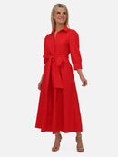 Victoria Dress - Red