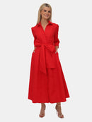 Victoria Dress - Red