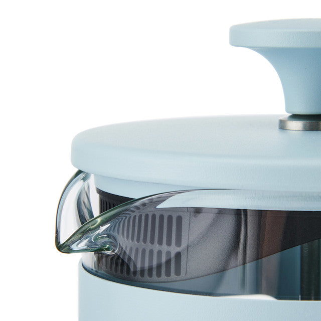 Pisa 8 Cup Cafetiere - Sky Blue
